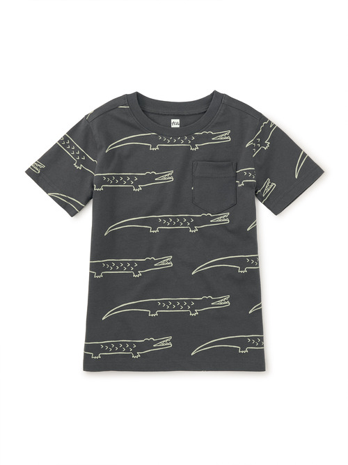  Printed Pocket Tee