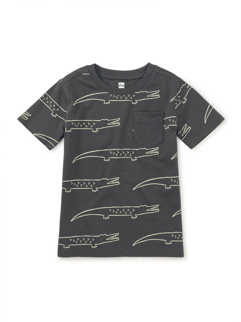 Printed Pocket Tee