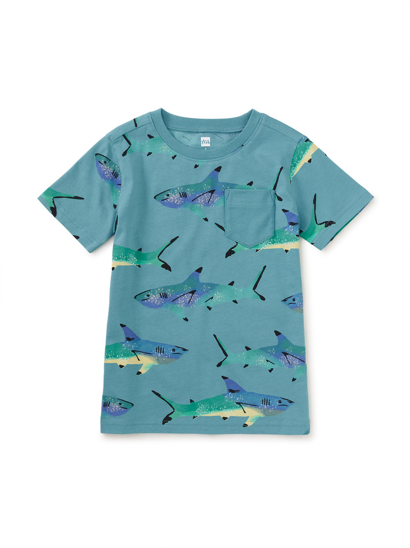 Printed Pocket Tee