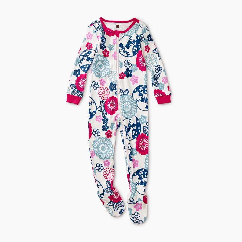 Patterned Footed Pajamas