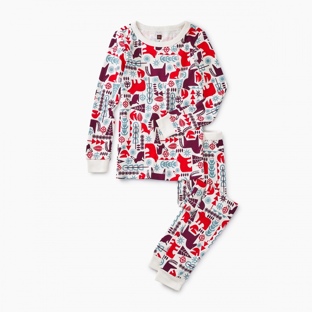 Pattern Pajamas Tea Collection