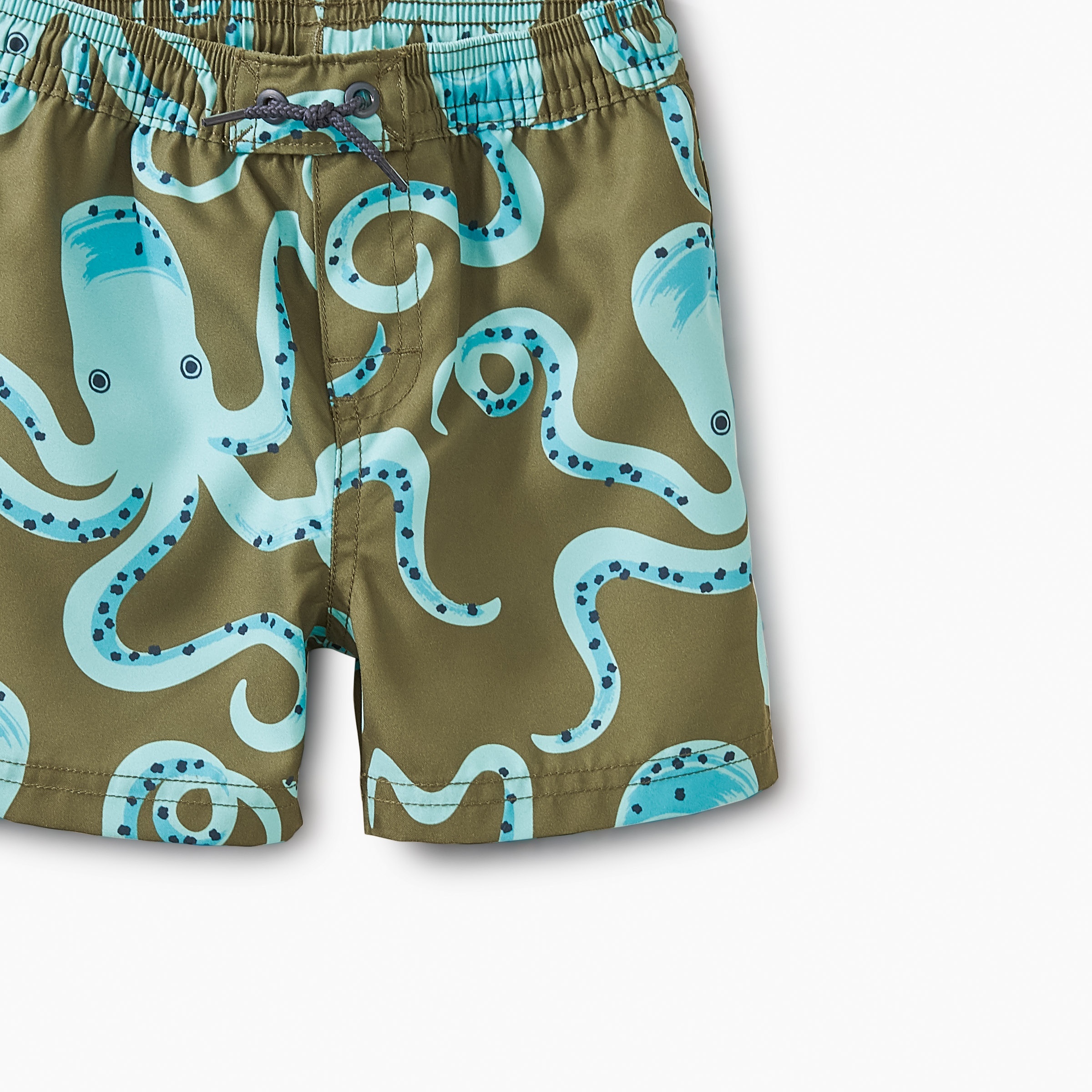 Patterned Baby Swim Trunks Tea Collection