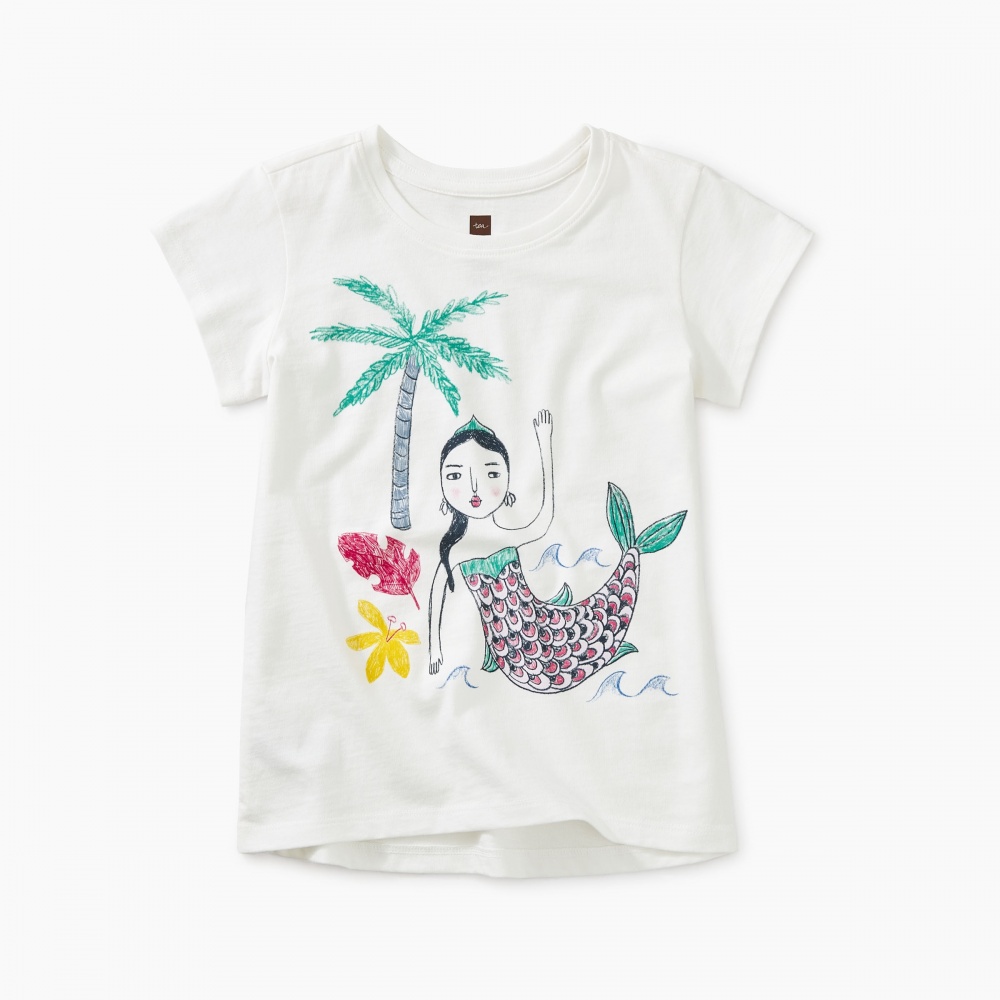 mermaid graphic tee