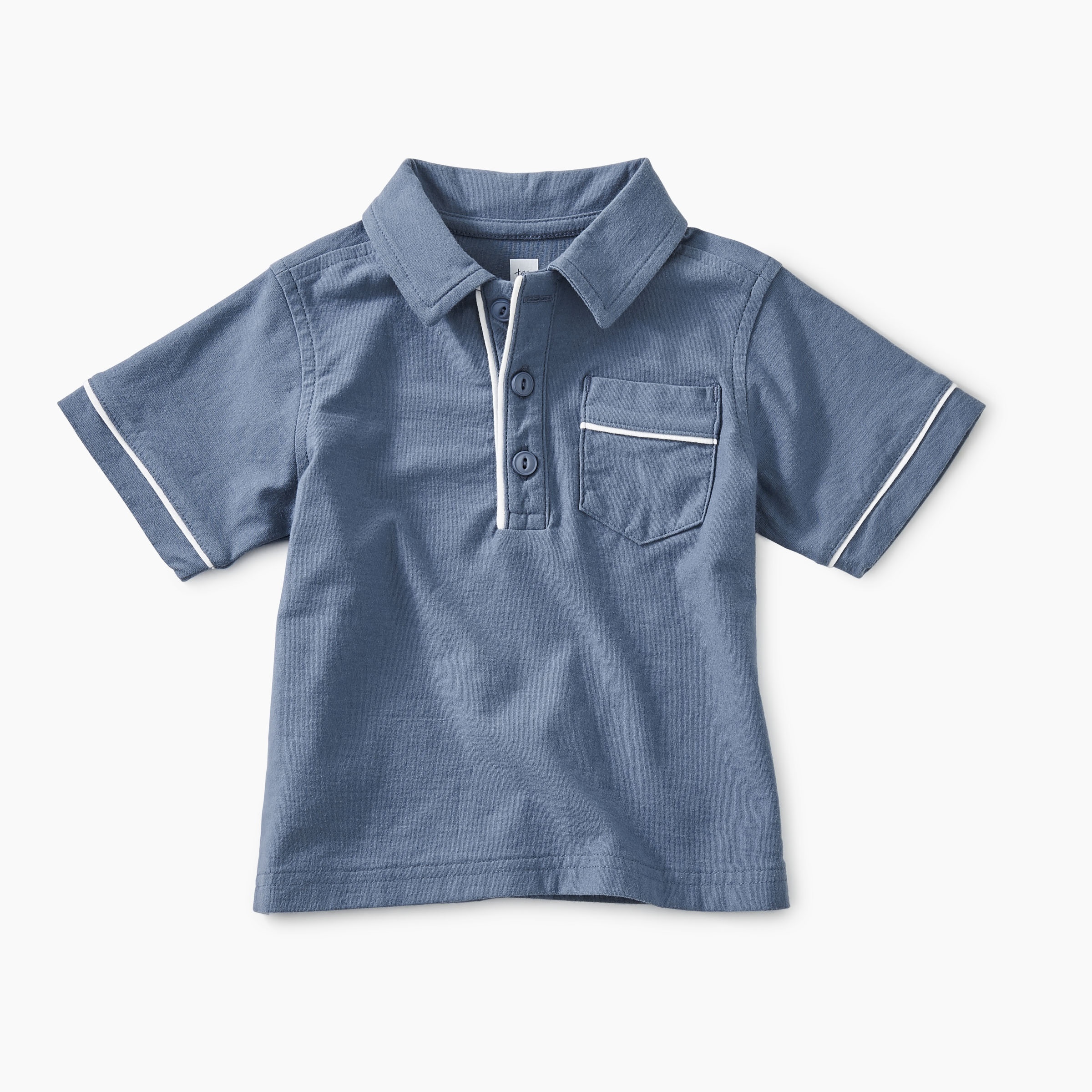 Piped Baby Polo | Tea Collection