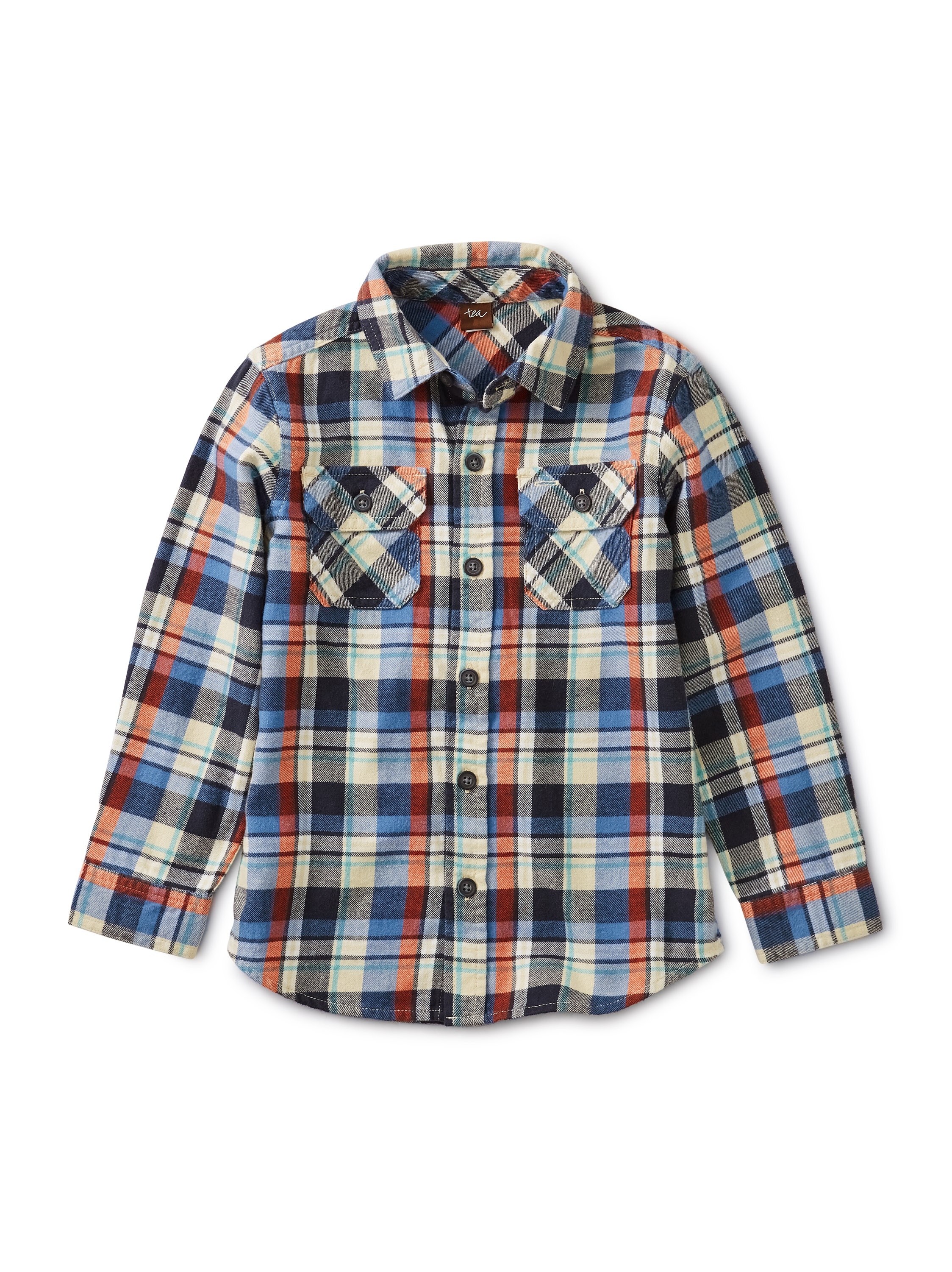 Flannel Plaid Shirt | Tea Collection