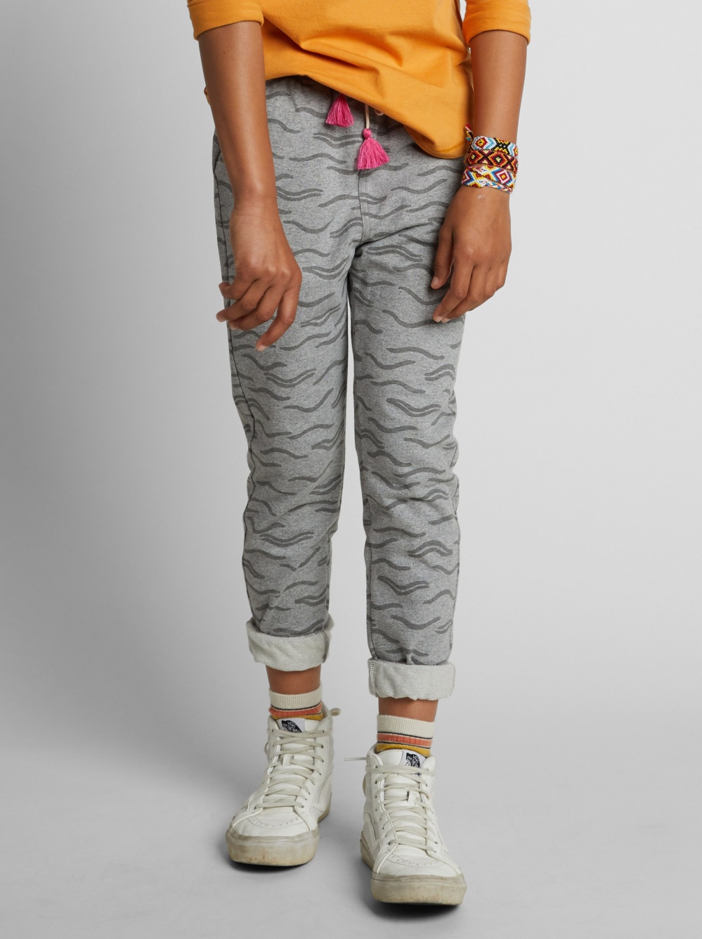 printed jogger set