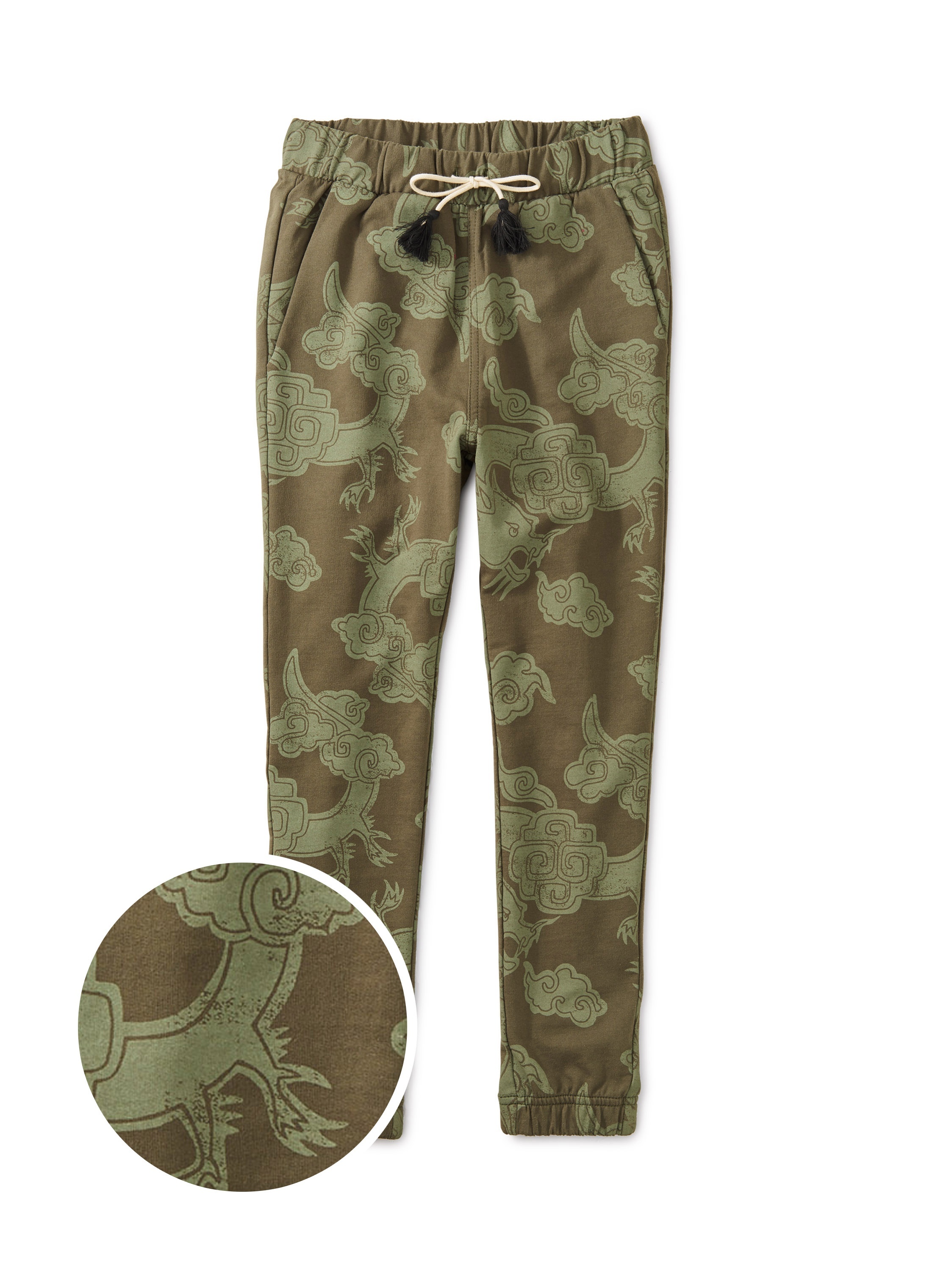 printed jogger set