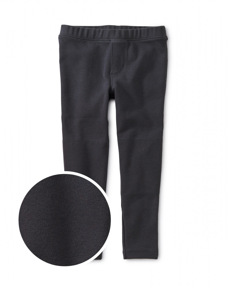 Ribbed Moto Pants Tea Collection