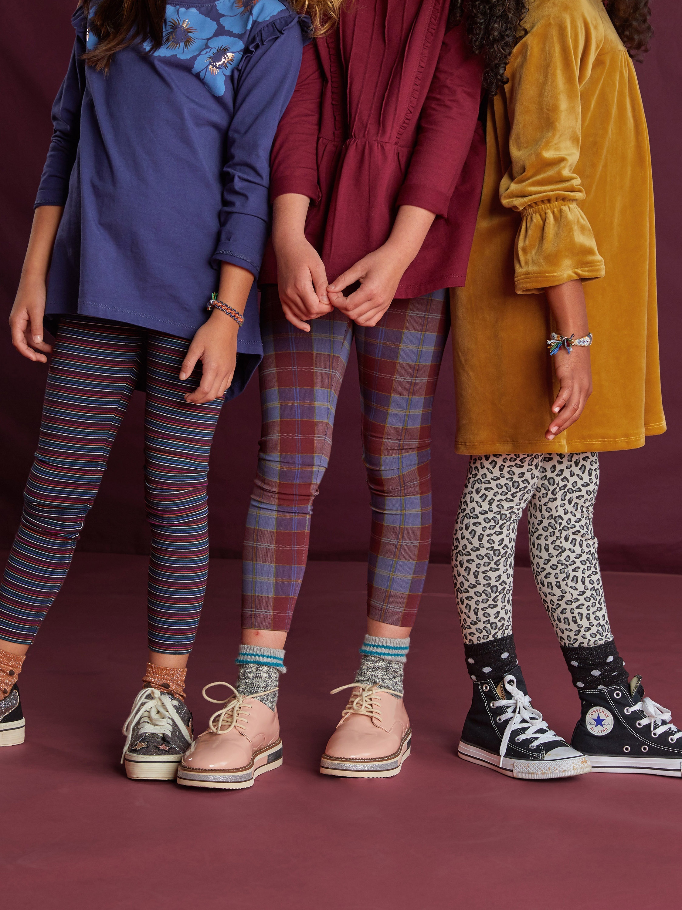 Multi Stripe Leggings Tea Collection
