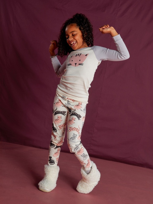 Cat Graphic Pajamas