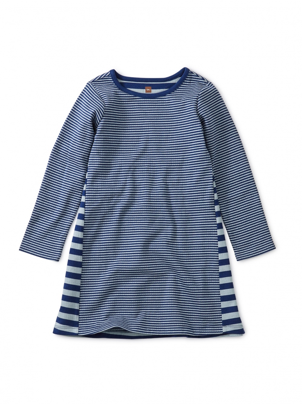 Striped Double Knit Dress | Tea Collection