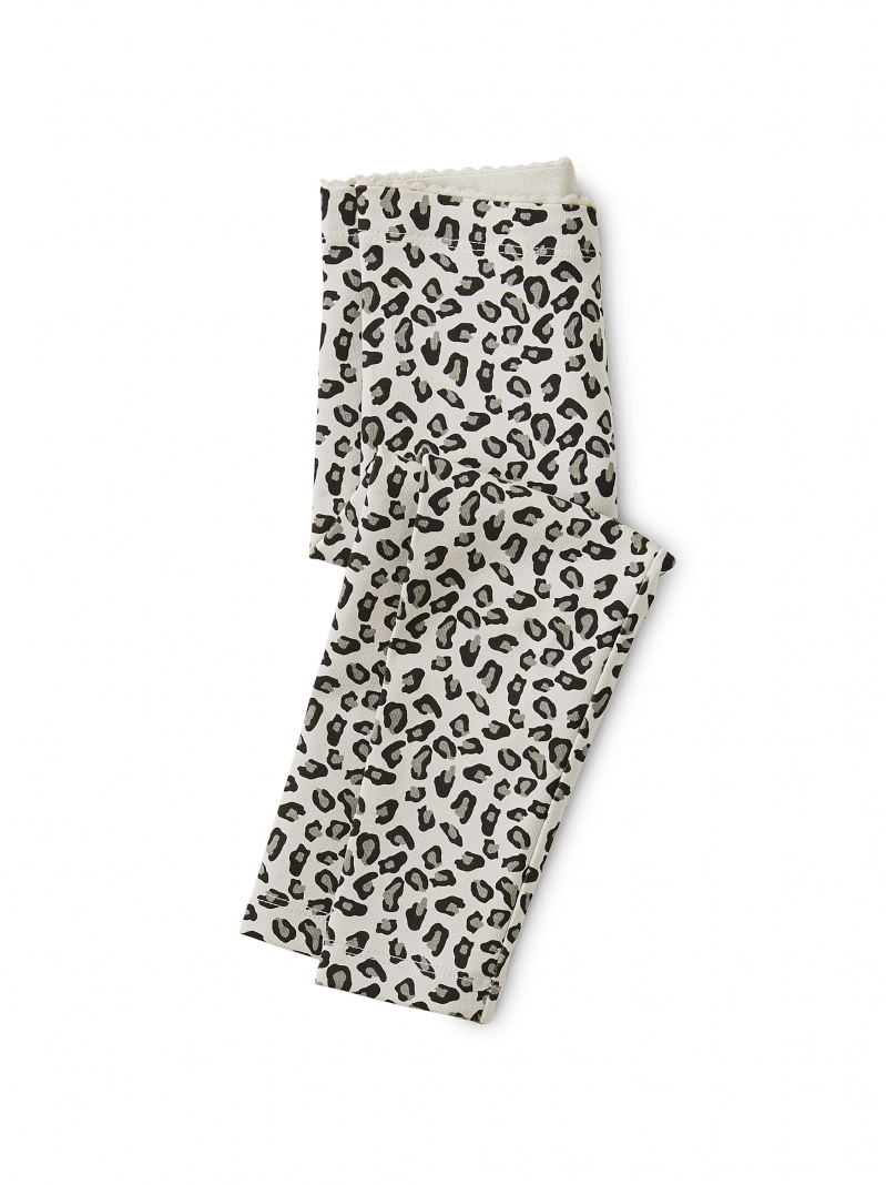 Snow Leopard Baby Leggings | Tea Collection