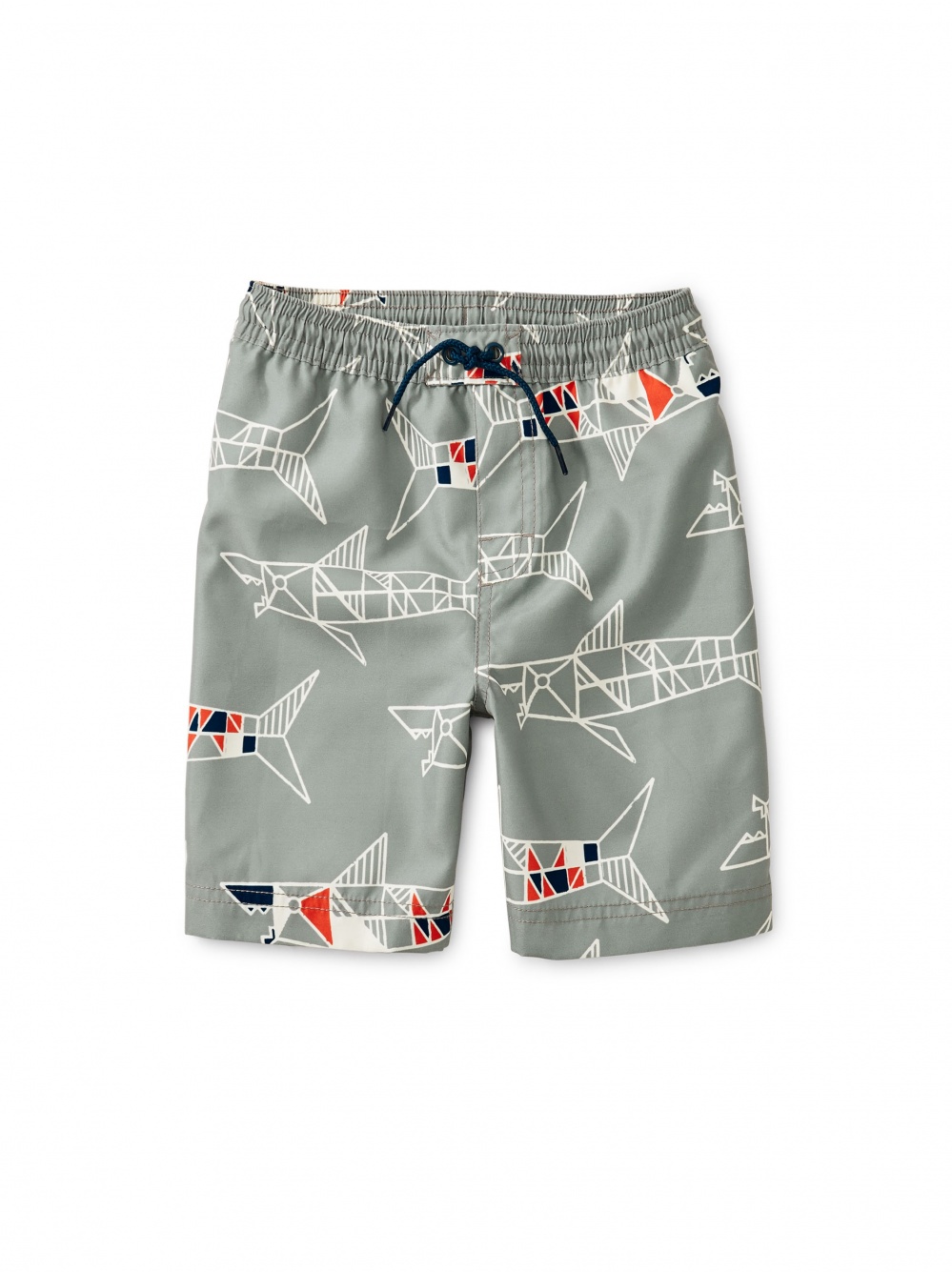 Tea Collection Toddler Baby Sharks Printed Baby Swim Trunks 