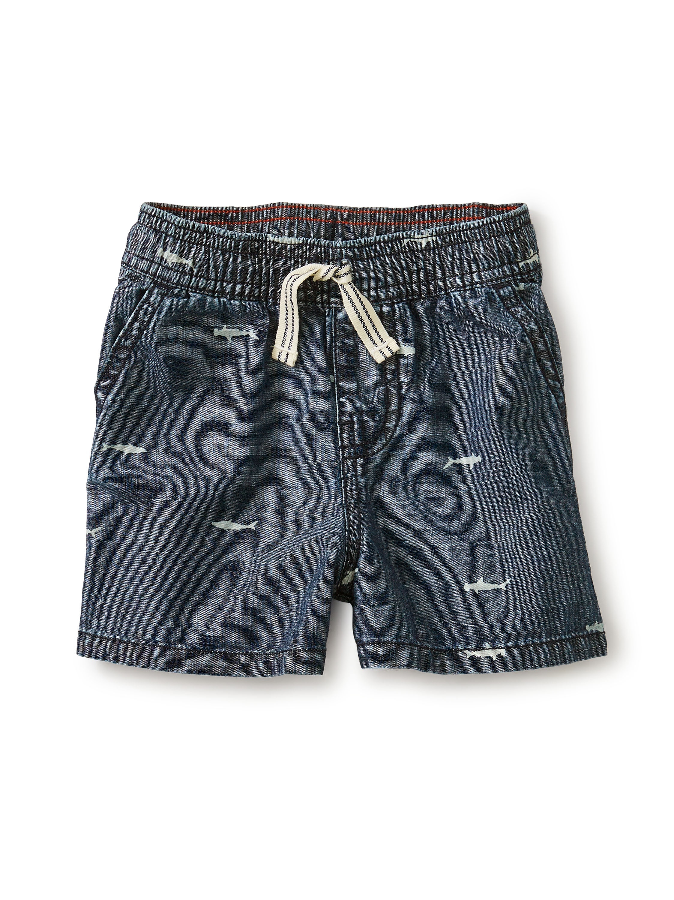 Chambray Discovery Shorts | Tea Collection