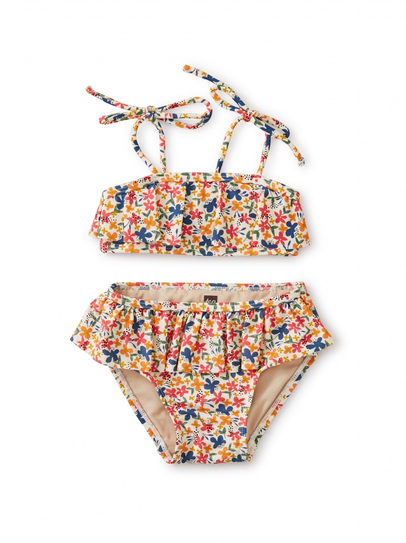 Ruffle Bikini Set | Tea Collection