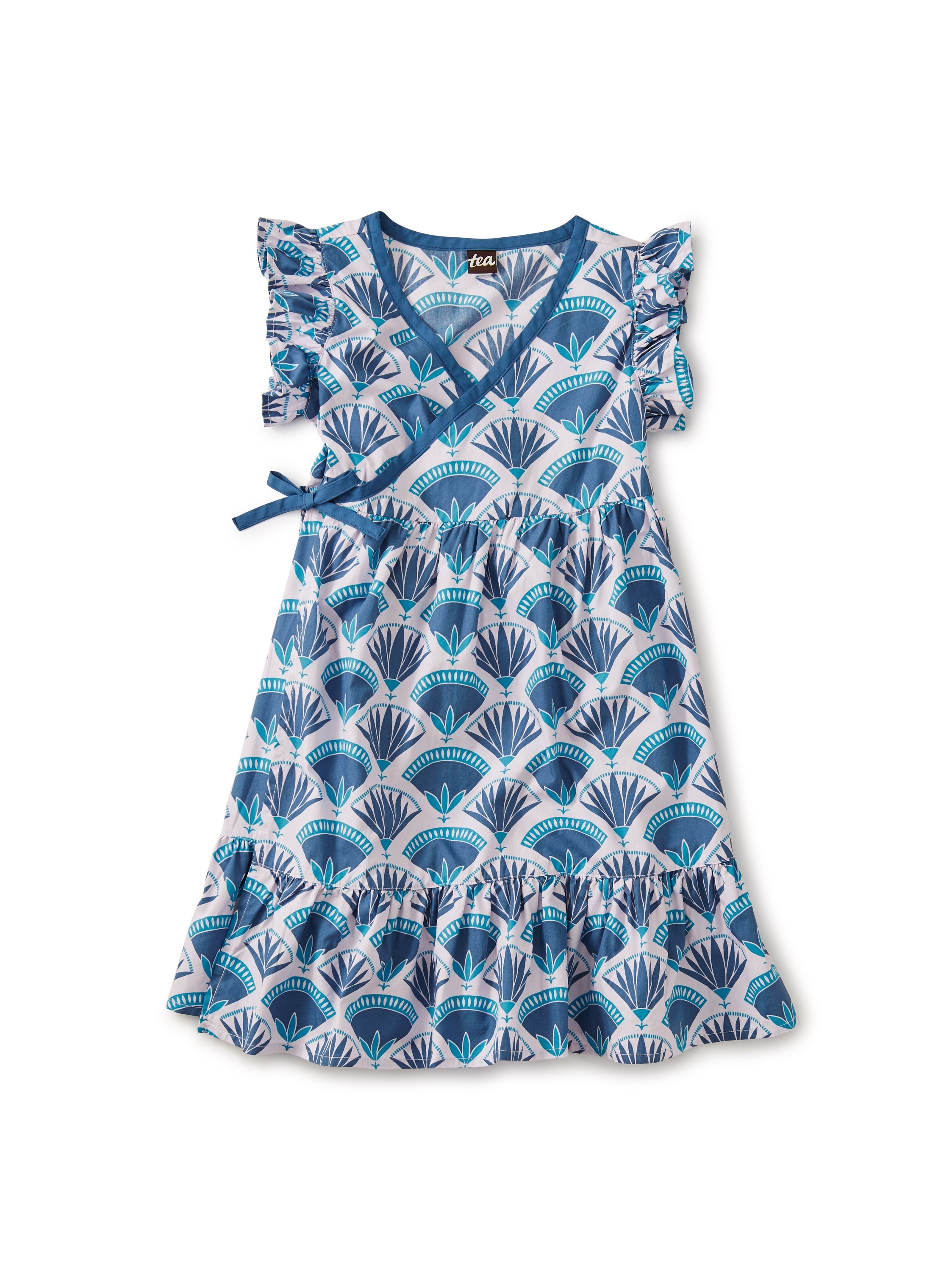 Woven Wrap Dress | Tea Collection
