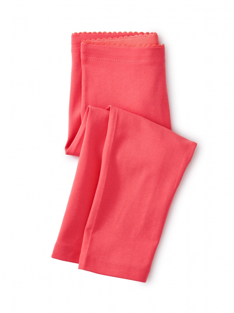 Solid Capri Leggings Tea Collection