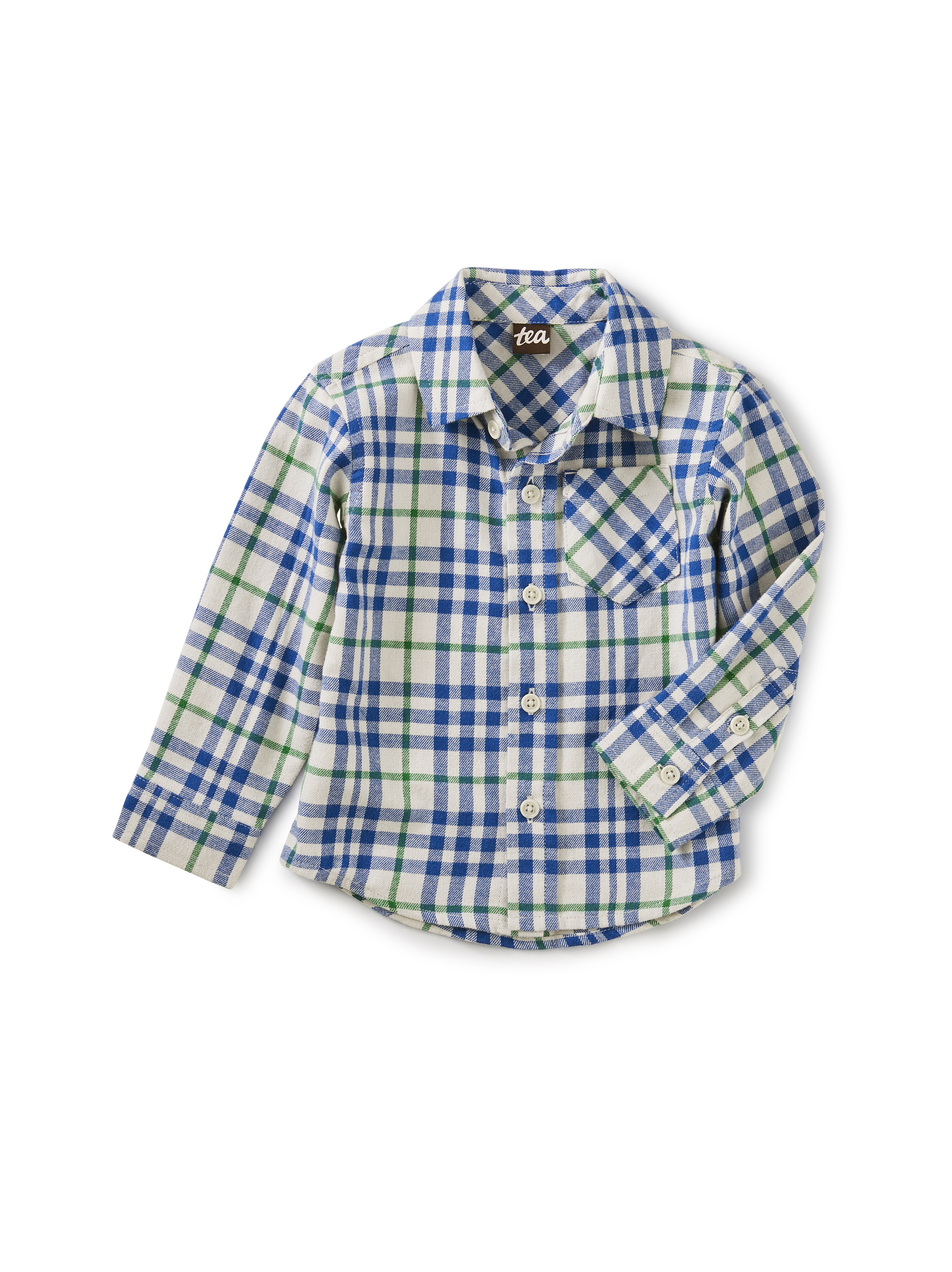 Flannel Baby Shirt Tea Collection
