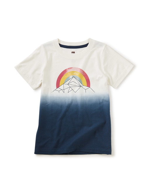 Mountain Rainbow Dip-Dye Graph