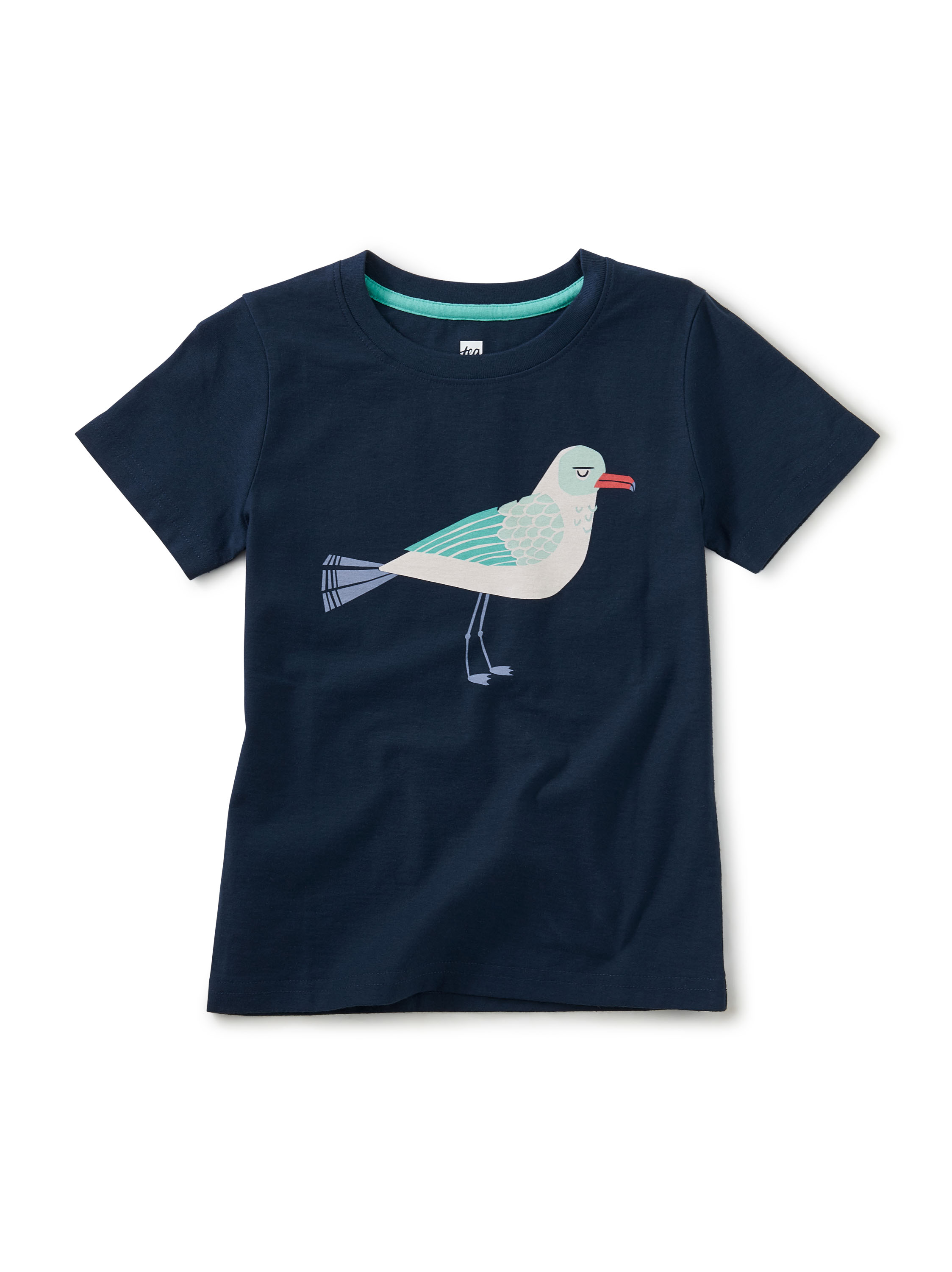 Salty Seagull Graphic Tee | Tea Collection