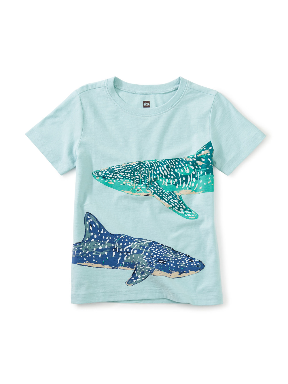 Whale Shark Double-Sided Graphic Tee | Tea Collection