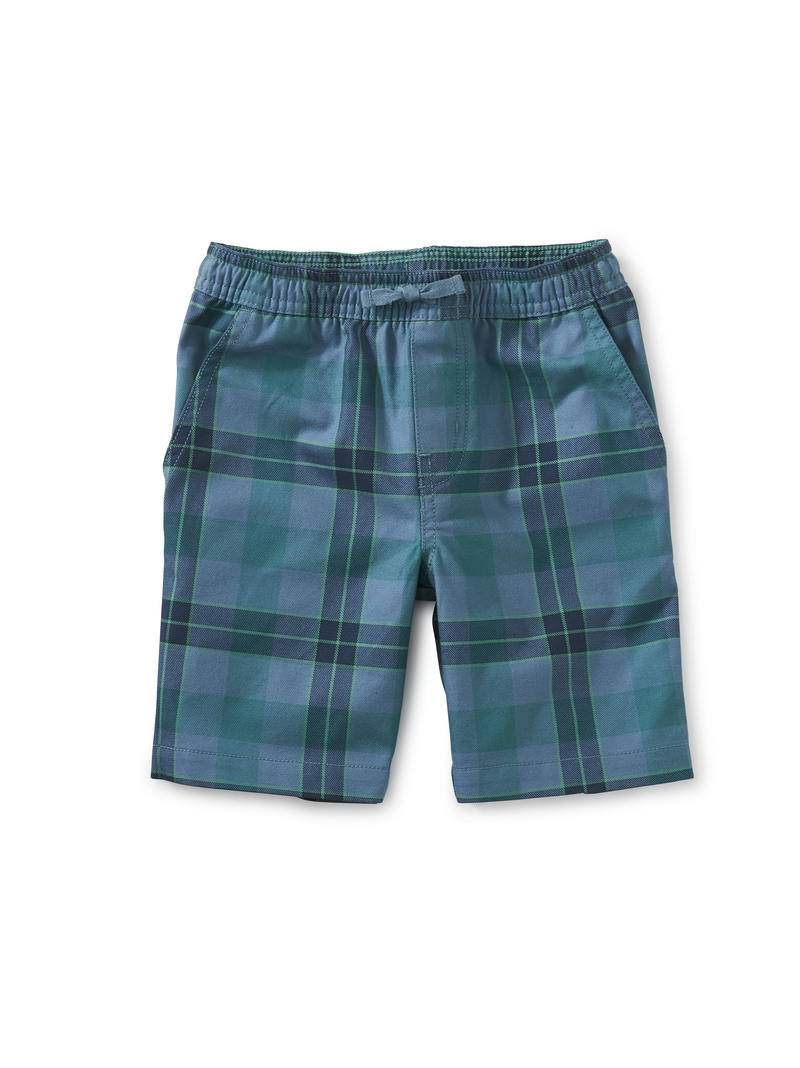 Plaid Discovery Shorts