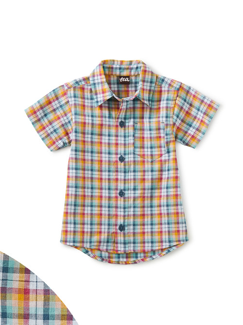 Button Up Baby Shirt