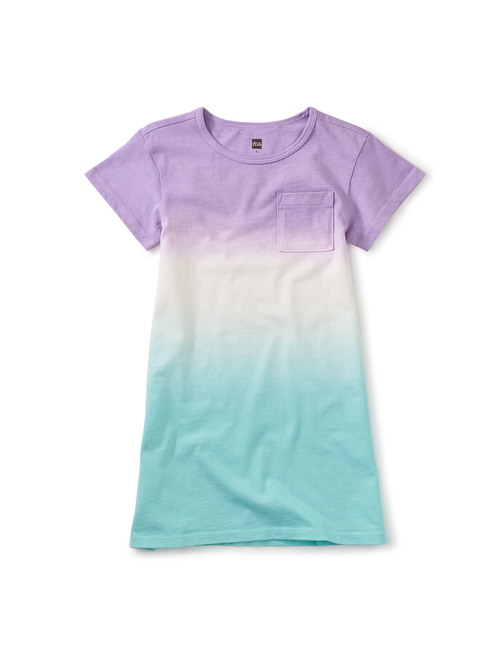 Dip-Dye T-Shirt Dress