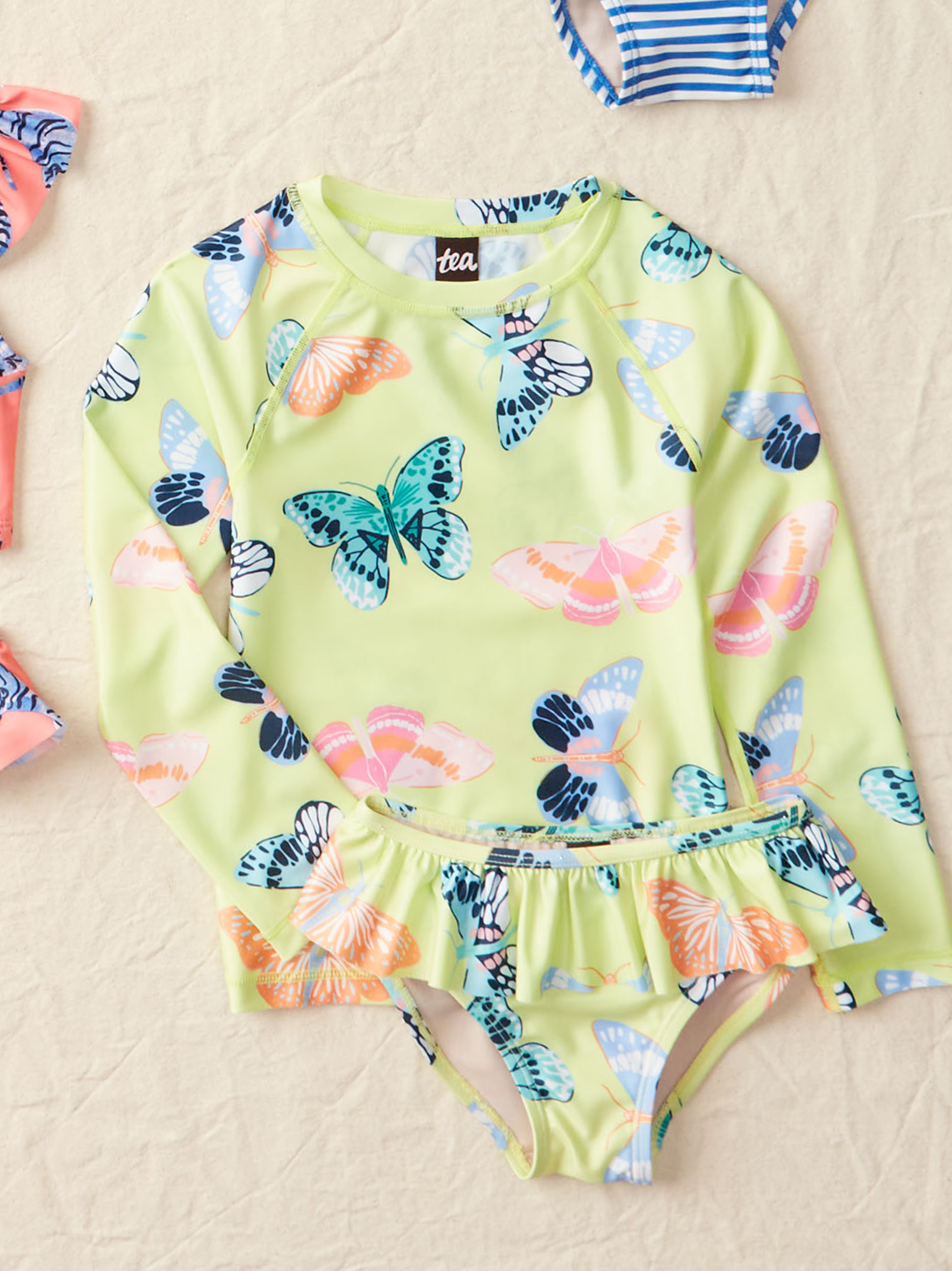 Long Sleeve Rash Guard Tea Collection