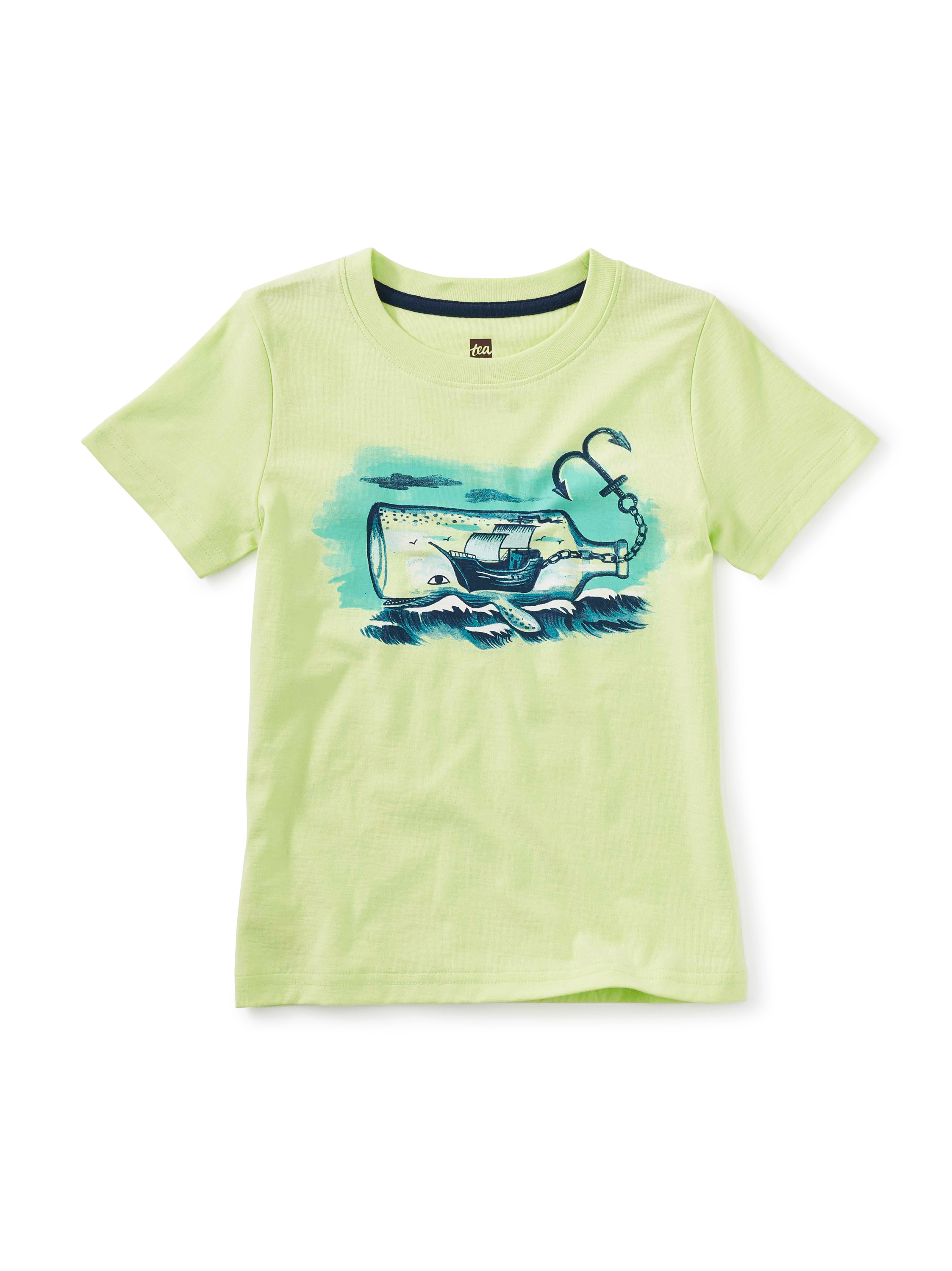 Ship in a Whale Bottle Tee | Tea Collection