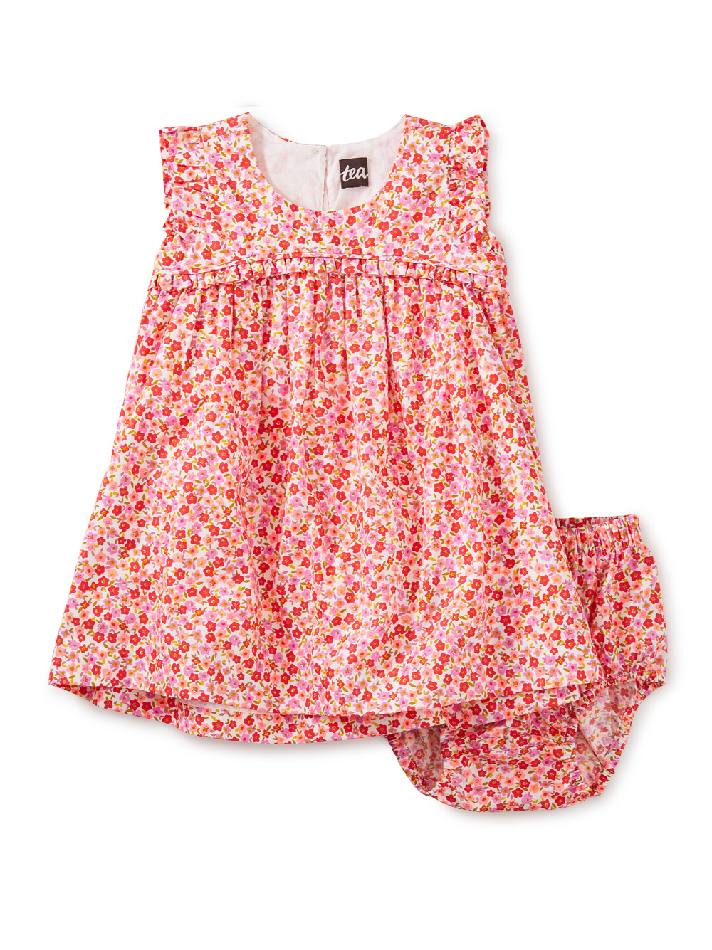 Empire Flutter Baby Dress Set | Tea Collection