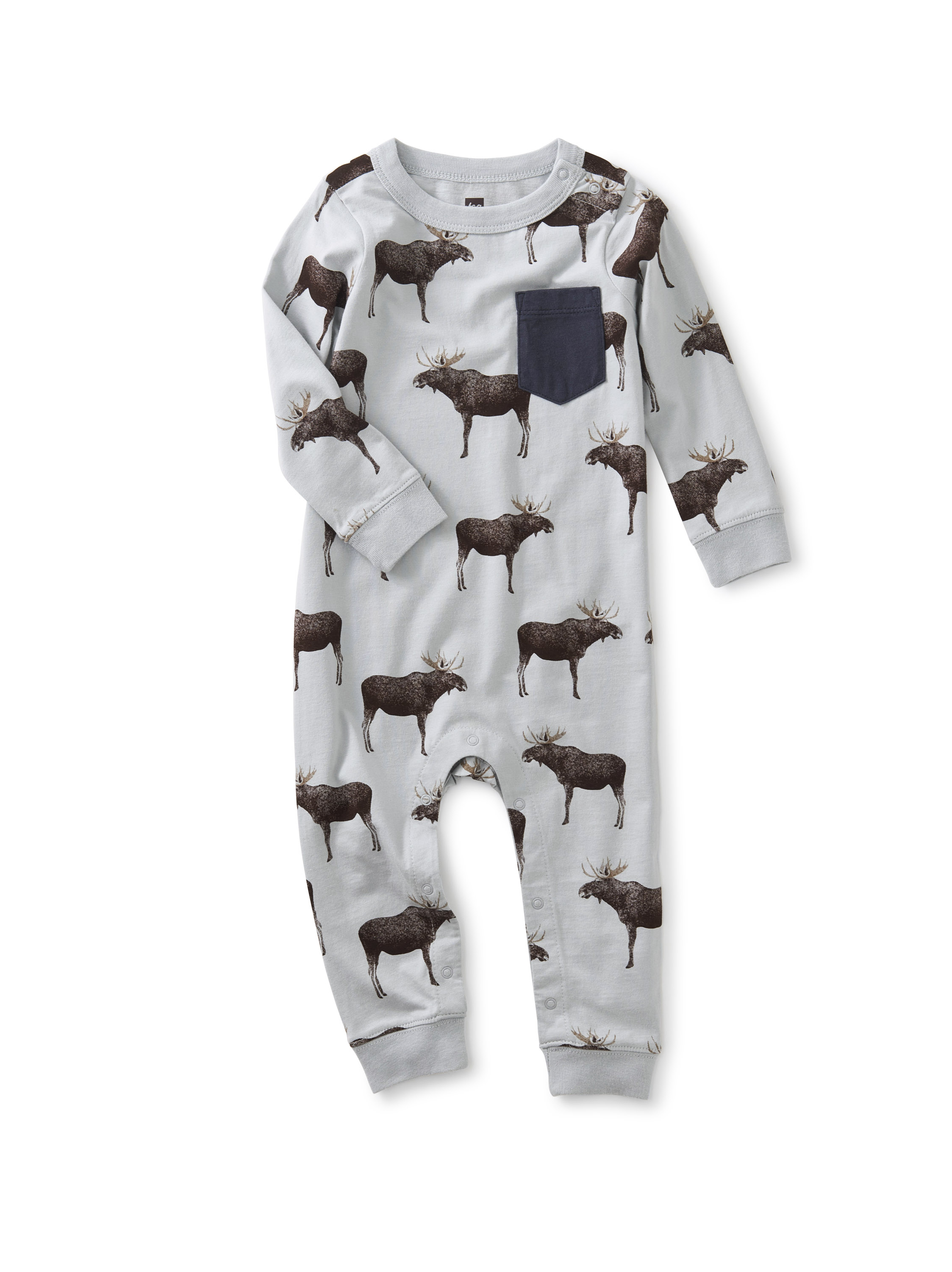 Long Sleeve Baby Romper | Tea Collection