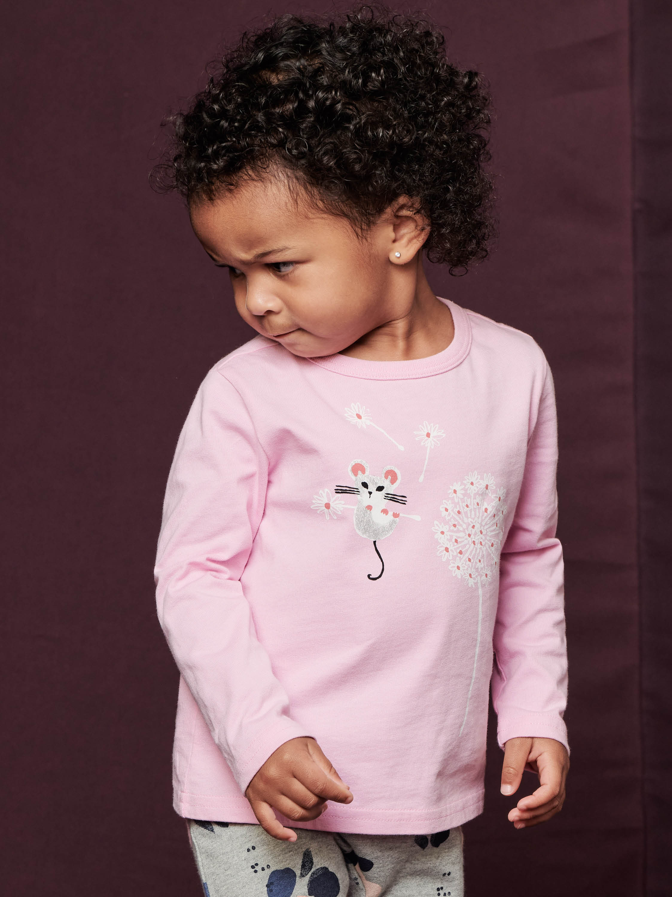 Little Mouse Baby Graphic Tee | Tea Collection