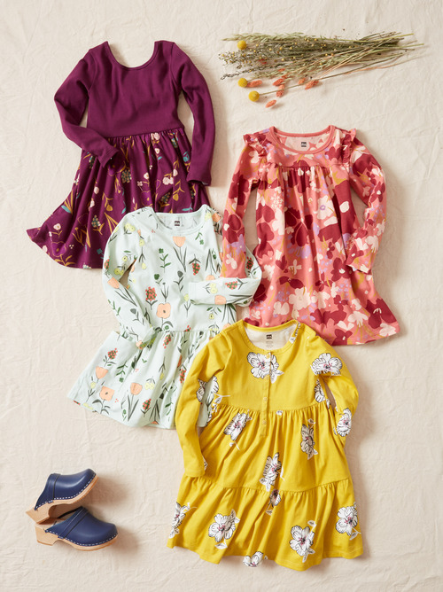 Girls Dresses Tea Collection