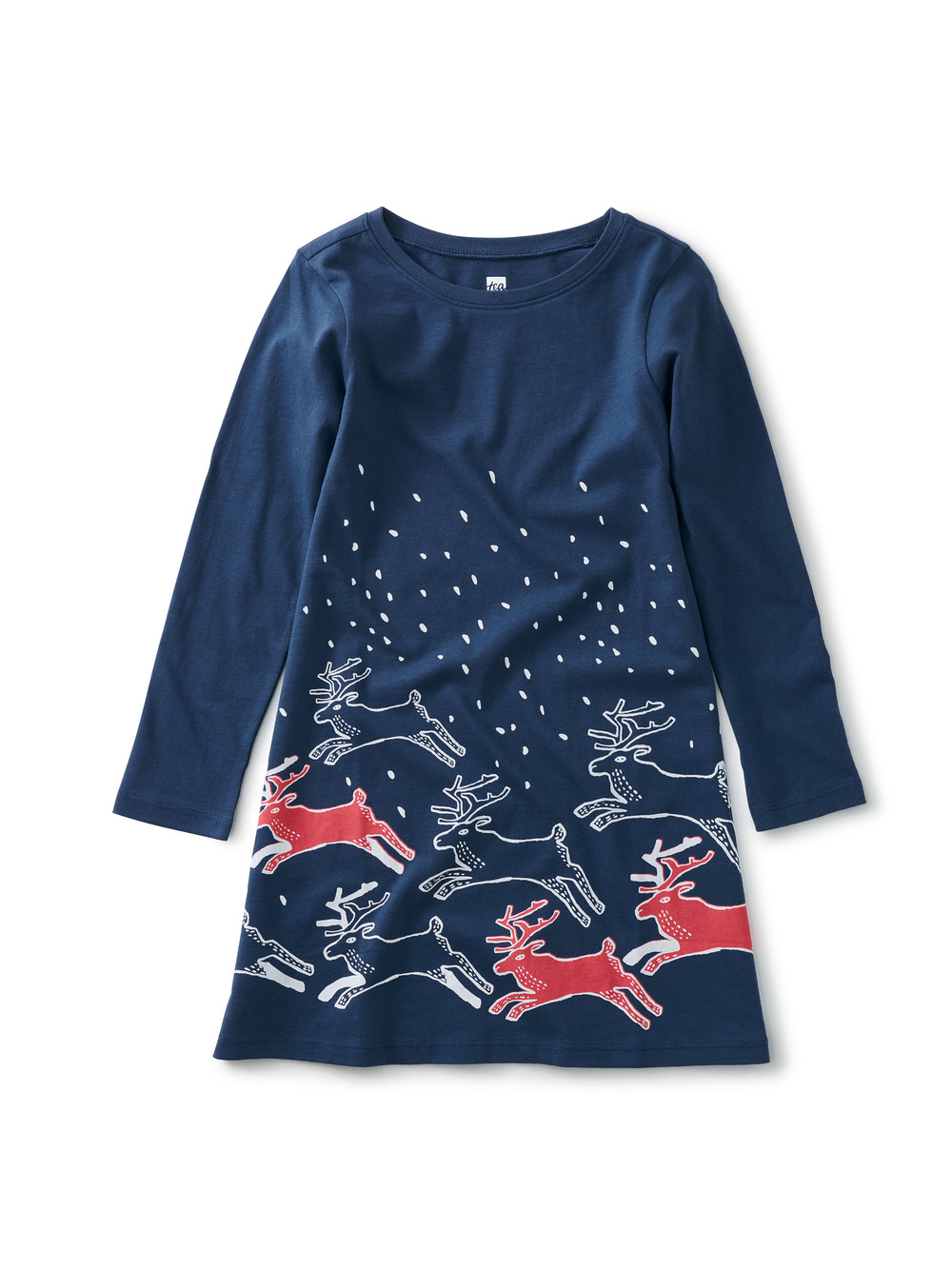 Reindeer Romp T-Shirt Dress