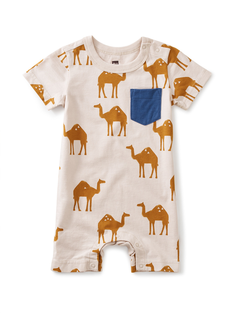 Pocket Shortie Baby Romper