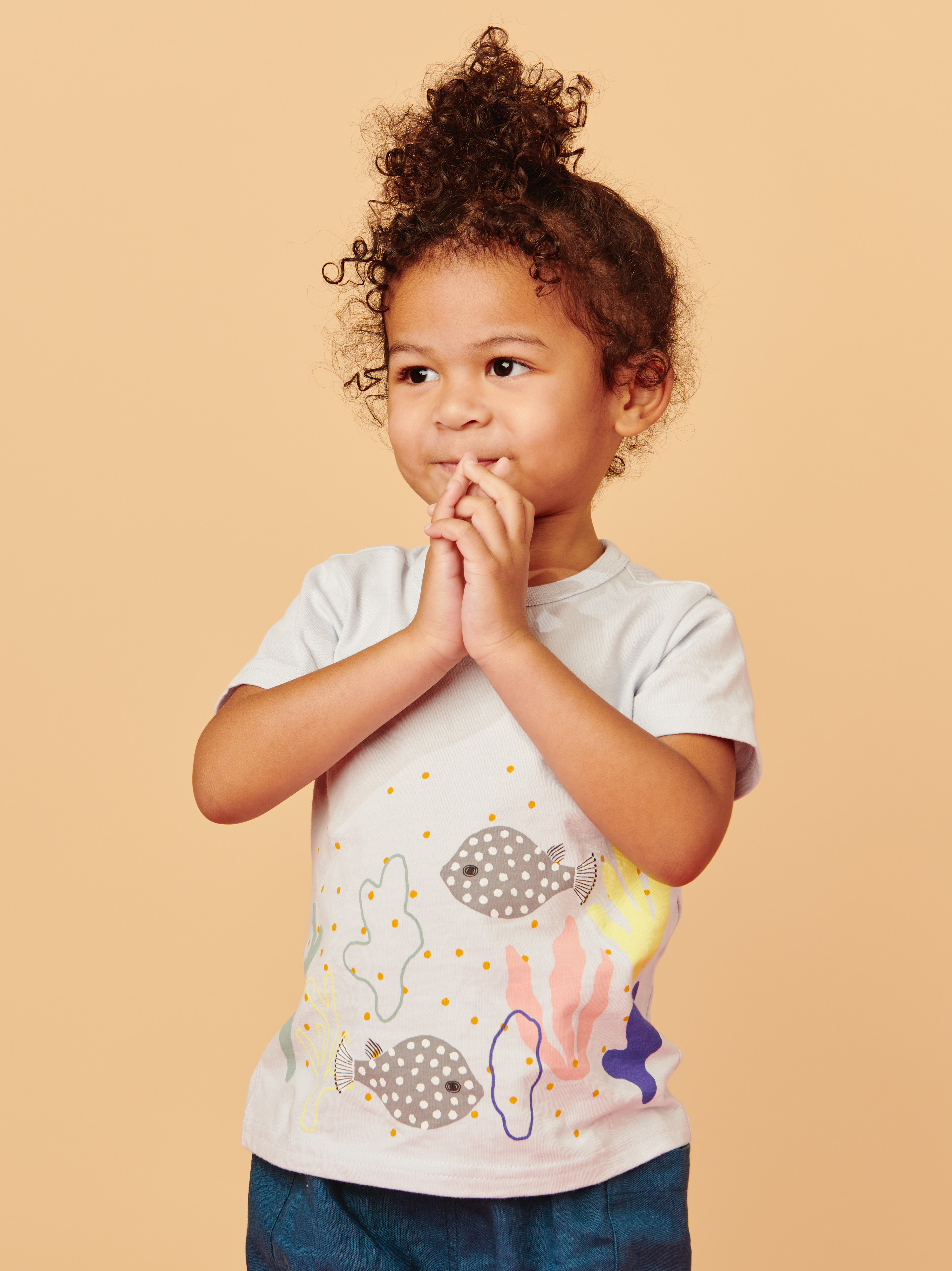 Coral Scene Baby Graphic Tee Tea Collection