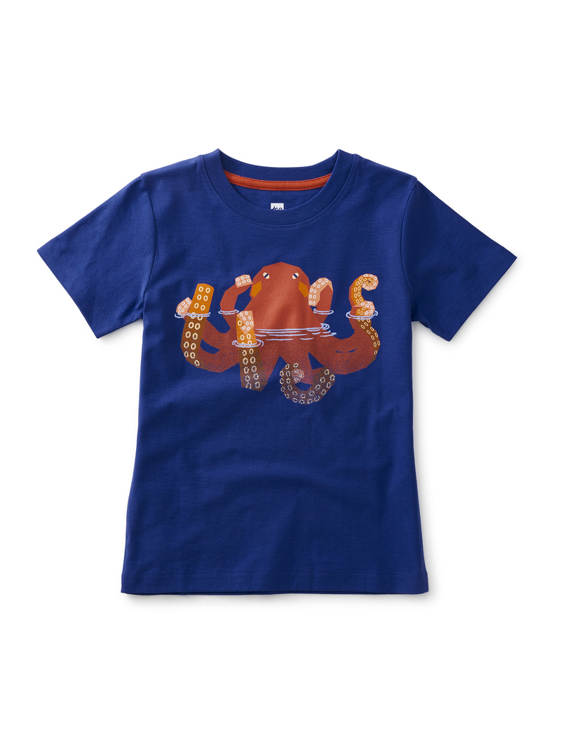Floating Octopus Graphic Tee