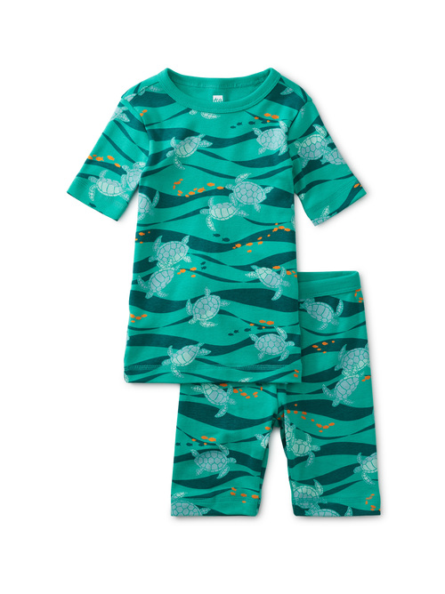 Boys Pyjamas Short Sleeve Nightwear Shorty Pjs Childrens Planet Design 2-7 Years 