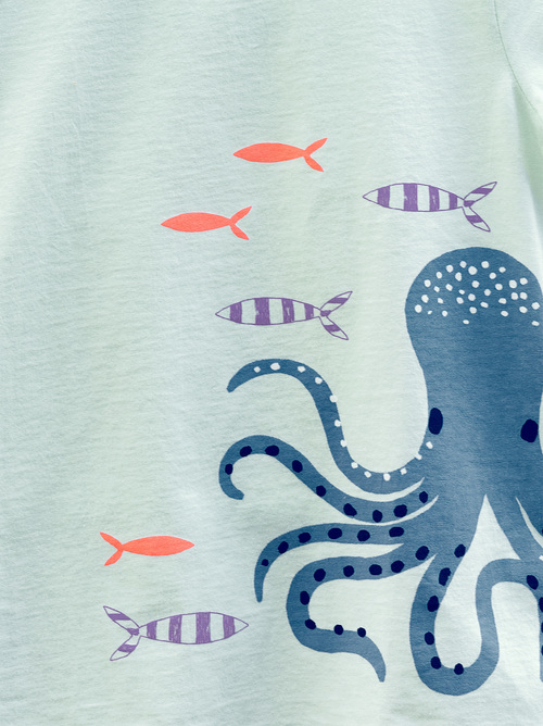 Octopus' Garden UV Graphic Tee