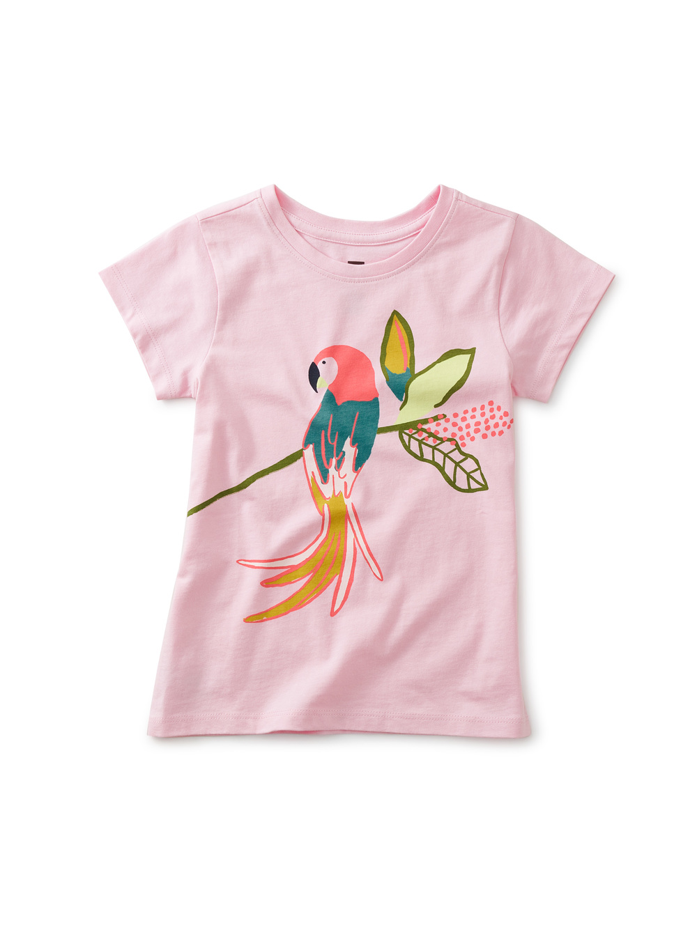 Tropical Macaw Graphic Tee