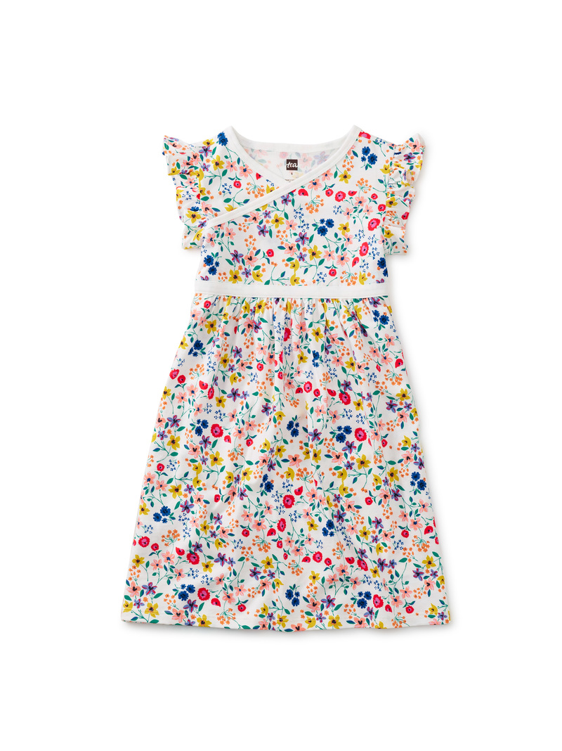Wrap Neck Dress