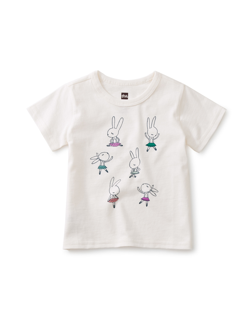 Ballet Bunny Baby Graphic Tee
