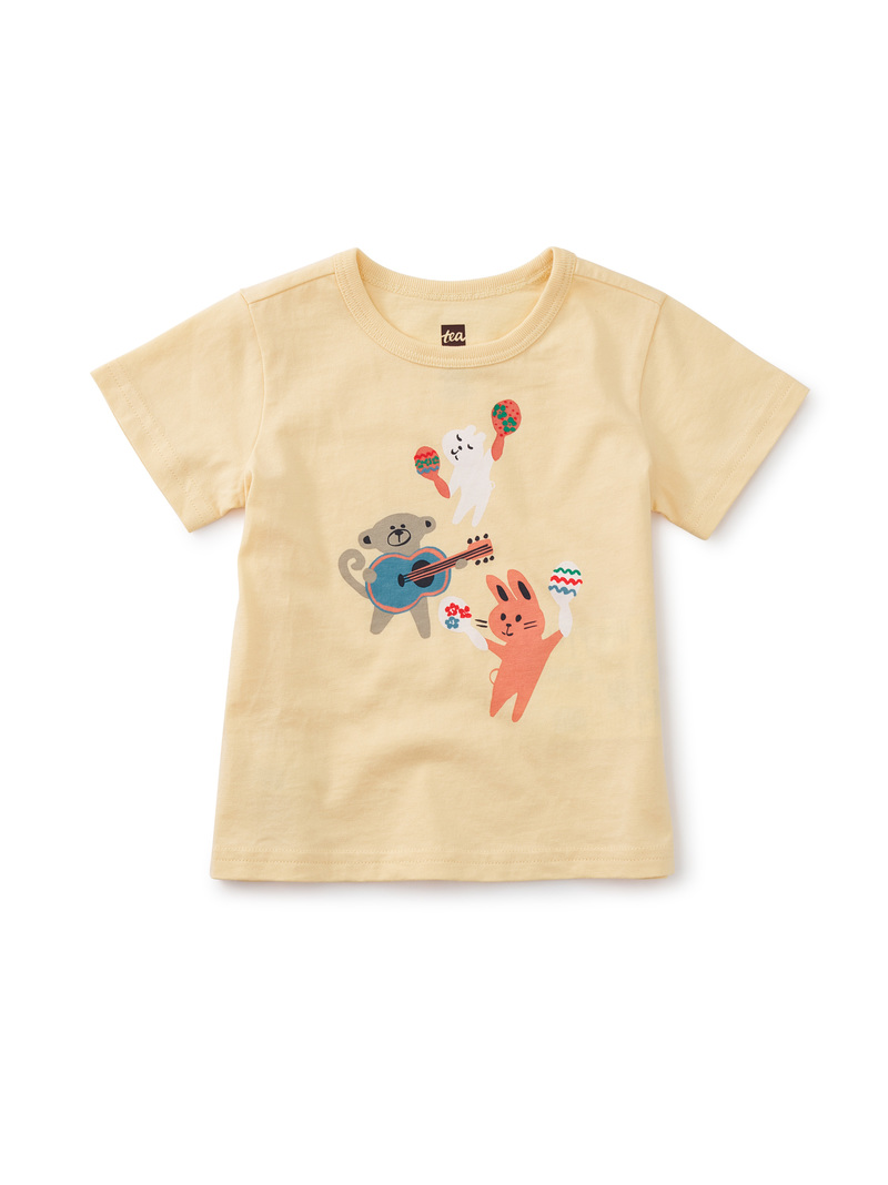 Party Monkeys Baby Graphic Tee
