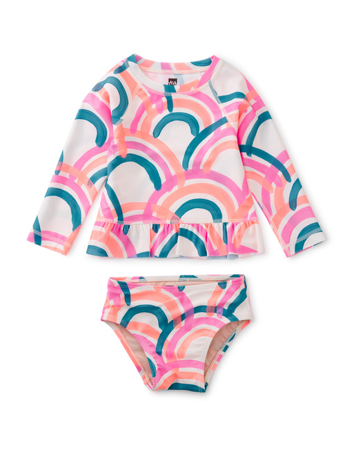 NWT Gymboree Swim Shop Toddler Girl Rash Guard Tankini Swimsuit 6-12month to 5T 