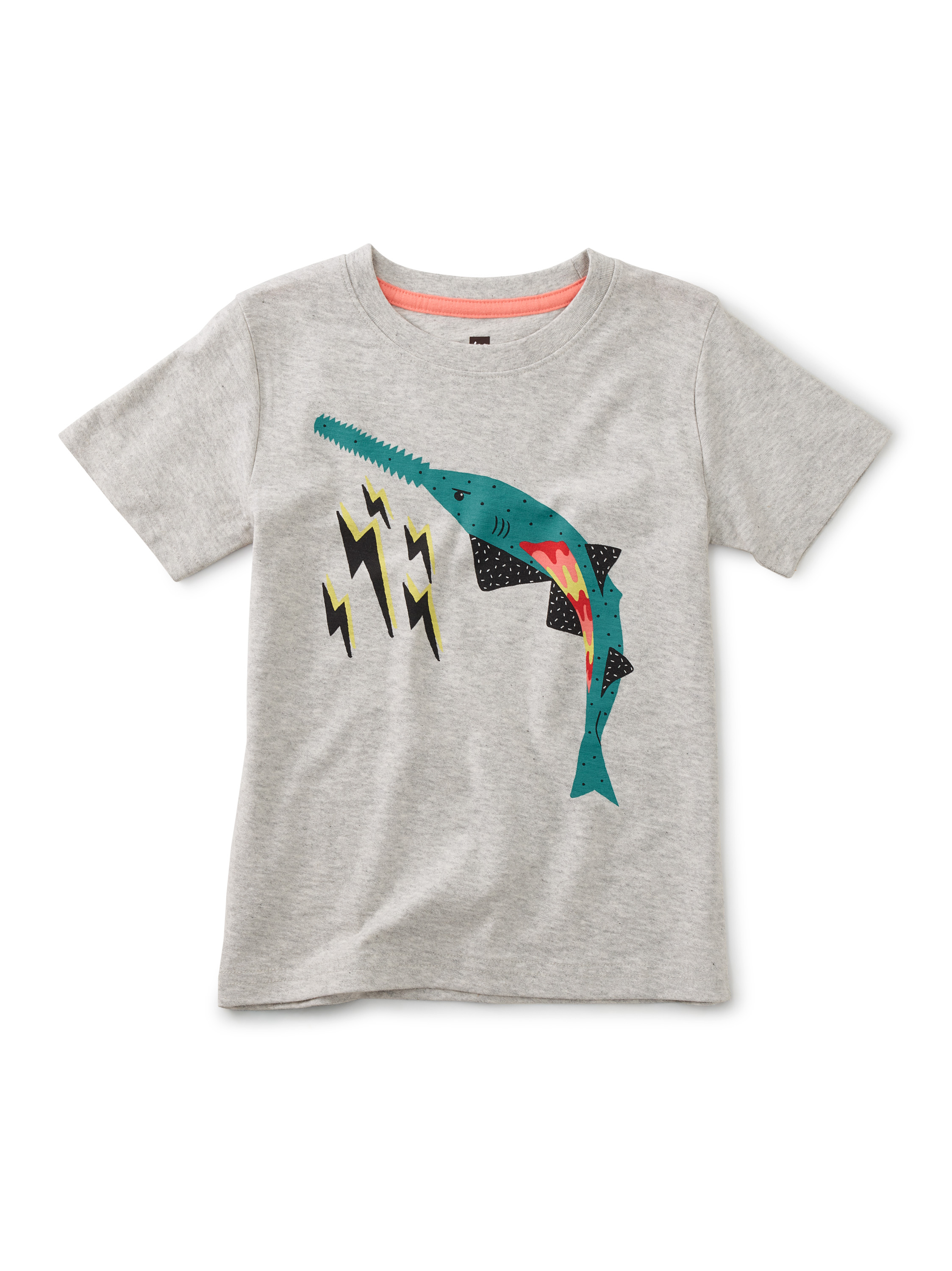 Sawfish Shark Graphic Tee Tea Collection