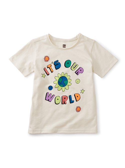 It's Our World Give Back Tee