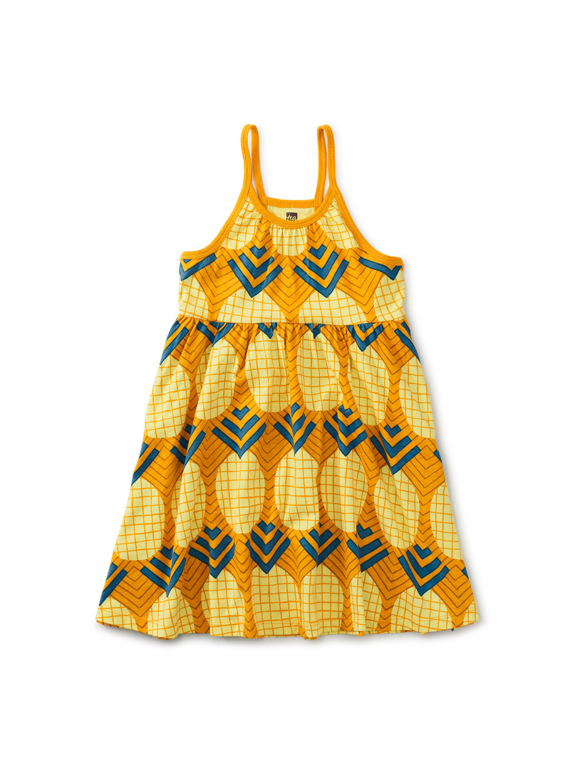 Spaghetti Strap Trapeze Dress