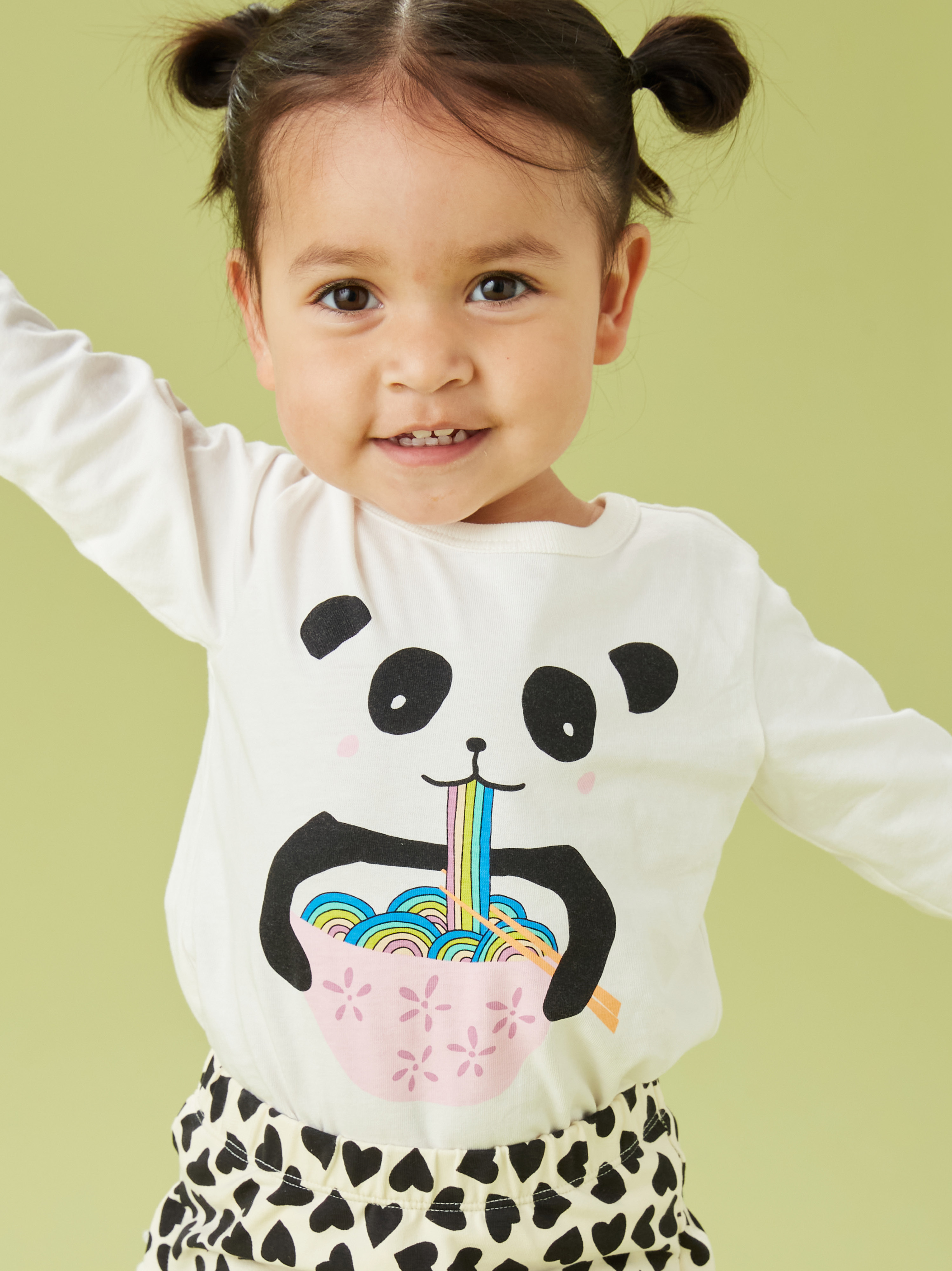 Rainbow Ramen Baby Graphic Tee Tea Collection