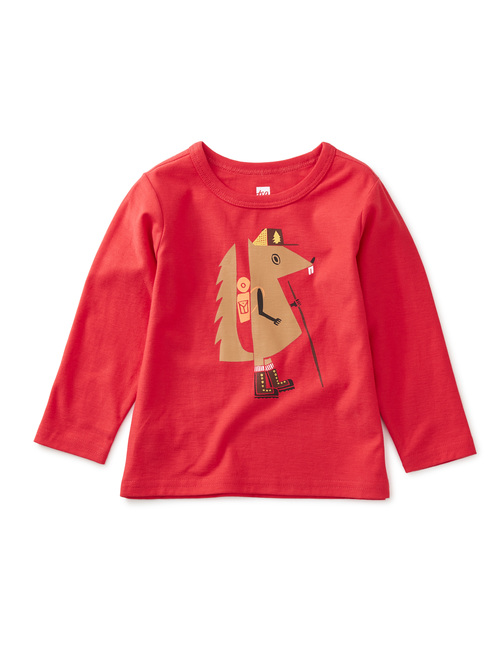 Squirrel Scout Baby Graphic Tee